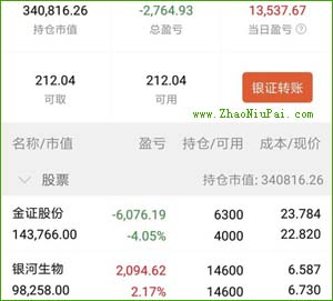 炒股记录