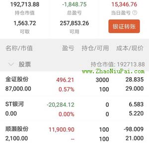 炒股记录