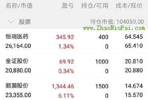 炒股记录