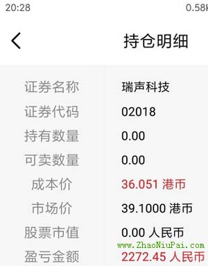 炒股记录