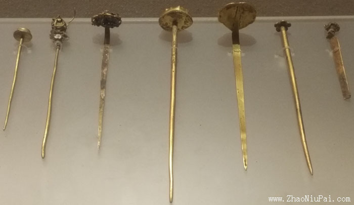 上蔡县金井吴村顺阳王墓出土的金簪