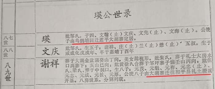 1993年和平谢氏族谱记载瑛公世录.jpg
