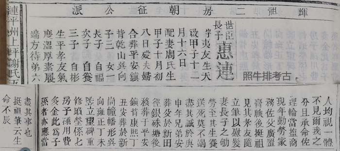 五修谱记载惠连公(夷友) 连平上坪谢氏五修谱记载惠连公(夷友).jpg