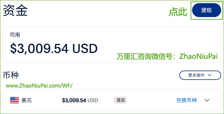 从PayPal提现到万里汇的美元帐户 从PayPal提现到万里汇的美元帐户.jpg